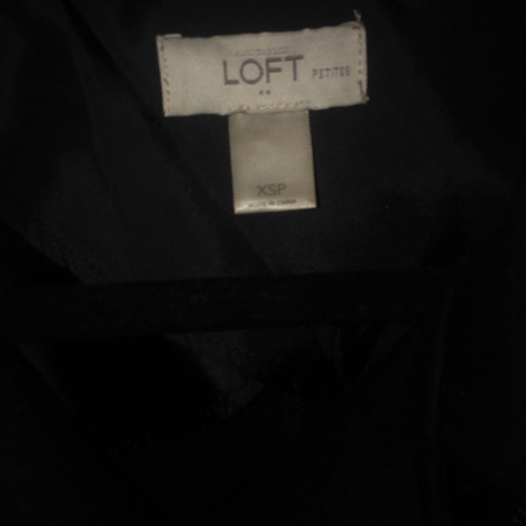 Loft -waist length, soft black jacket! Worn once - Picture 3 of 6